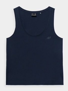 ЖЕНСКАЯ ФУТБОЛКА 4F ХЛОПКОВЫЙ ТОП С БРЕМЯМИ SS24F041