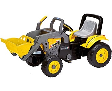 DUŻA Koparka na pedały PEG PEREGO MAXI EXCAVATOR