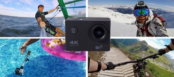 КАМЕРА UHD 4K КАМЕРА ДЛЯ ВЕЛОСИПЕДА В ШЛЕМЕ