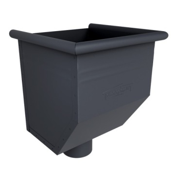 KOSZ ZLEWOWY SKOS-1 DACH-MET Ø90 ANTRACYT 7016