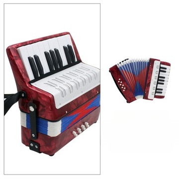 AKORDEON ZABAWKI DLA DZIECI INSTRUMENTY MUZYCZNE