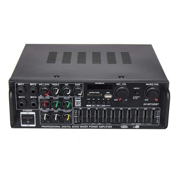 ИНТЕГРИРОВАННЫЙ УСИЛИТЕЛЬ 2000 Вт BLUETOOTH 5.0 HIFI СТЕРЕО FM-РАДИО