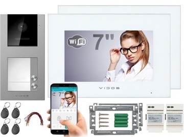 Wideodomofon dwurodzinny WiFi M10W-X VIDOS X