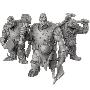 Ogres with Additional Hand Weapons