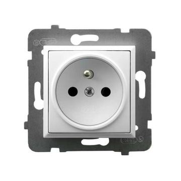 Gniazdo Ospel Aria biały GP-1UZ/m/00