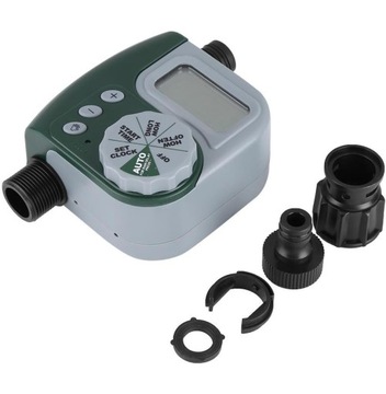 ZEGAR NAWADNIAJĄCY Z POJEDYNCZYM WYJŚCIEM WĘŻA, DO NAWADNIANIA KROPELKOWEGO