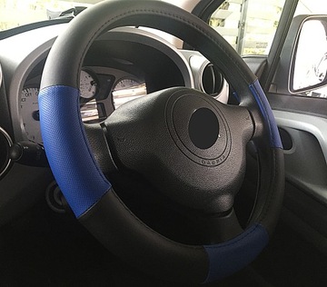 BMW seria 3 E36 E46 E90 F30 X1 X3 X5 pokrowiec na kierownice perforowany