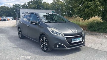 Peugeot 208 I Hatchback 5d Facelifting 1.2 PureTech 110KM 2015 Peugeot 208 Raty 1.2 benz 110KM GT-LINE Pol skora Klimatronic led Gwaran, zdjęcie 7