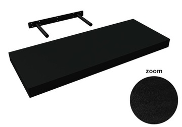 Самовишская настенная полка - FS - 60x23 см - черный