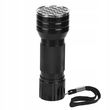 LATARKA UV LED ULTRAFIOLETOWA LAMPA BURSZTYNÓW