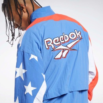 REEBOK KURTKA MĘSKA WIELOKOLOROWA LOGO M 3Z3E3*