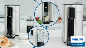 Dystrybutor wody na blat PHILIPS ADD5906S/10 z wodą filtrowaną i gorącą