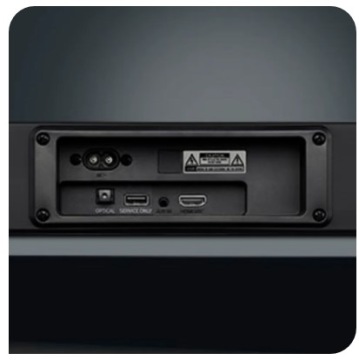 Сенсорное управление SOUNDBAR, оптический вход HDMI (ARC) AUX 2 x 30 Вт RMS