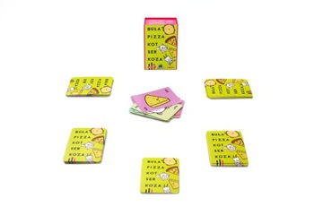 Карточная игра REBEL Булочка, Пицца, Кот, Сыр 113829