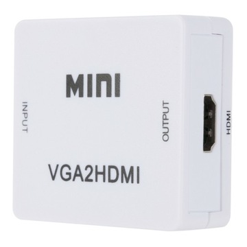 ПЕРЕХОДНИК-ПЕРЕХОДНИК ПЕРЕХОДНИК С VGA D-SUB НА HDMI + АУДИО ЗВУК USB HD36