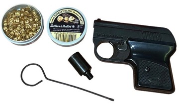 PISTOLET HUKOWY START 1 6MM + 100 SZTUK AMUNICJI 6 MM SHORT ROSOMAK