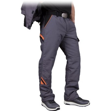 Spodnie ochronne do pasa ocieplane PRO-WIN r.2XL