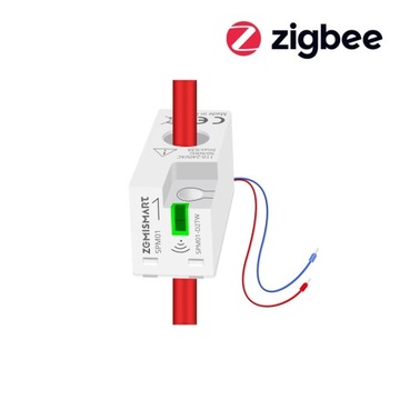 Licznik energii prądu 1-fazowy dwukierunkowy przekładnik 63A ZigBee TUYA