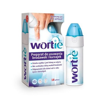 WORTIE PREPARAT DO USUWANIA KURZAJEK 50ml