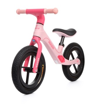 Różowy rowerek biegowy dziecięcy Lenny-05 Jeździk