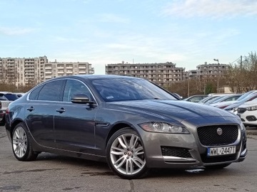 Jaguar XF II Sedan 3.0 V6 340KM 2017 JAGUAR XF 35T Prestige, Automat, Dokumentacja , 3.0L V6 Supercharged, 4x4