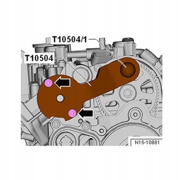 ПРИБОР ГРМ VW AUDI SEAT SKODA 1.4TFSI