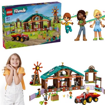 LEGO FRIENDS FARMA ZWIERZĄTKA GOSPODARCZE TRAKTOR MASZYNA Z DŻEMEM WAKACJE