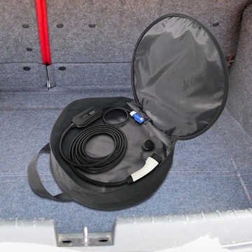 Сумка для хранения кабеля EV, износостойкая, защитная, Оксфорд 600D, 38см x 38см x 11см
