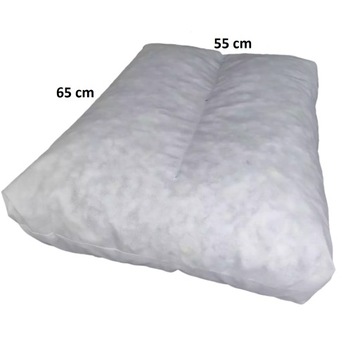 Wkład Wypełnienie regulowane Poduszki 55x65 cm Producent Na Każdy Wymiar