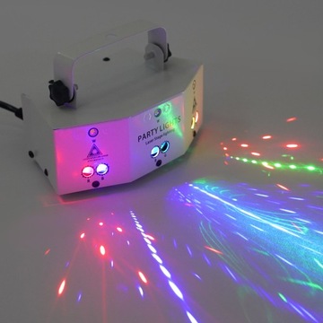 9-okowe oświetlenie sceniczne LED RGBDJ DMX