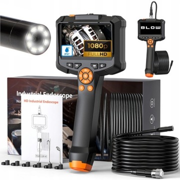 ЭНДОСКОП ДЛЯ ПРОВЕРКИ МАСТЕРСКОЙ 5M FULL HD ЖК-камера IPS для ТРУБ ДВИГАТЕЛЯ