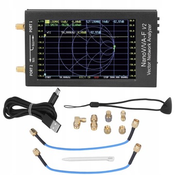 NanoVNA-F V2 analizator wektorowy antenowy 3GHz