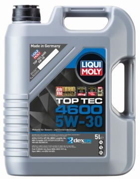 LIQUI MOLY OLEJ SILNIKOWY TOP TEC 4600 5W-30 5L