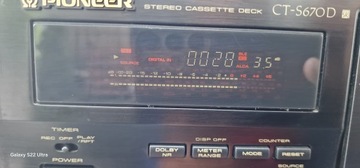 Аналого-цифровой магнитофон Pioneer ct-s670d