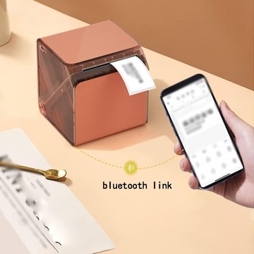 Мини-многофункциональный портативный принтер этикеток, карманного размера,