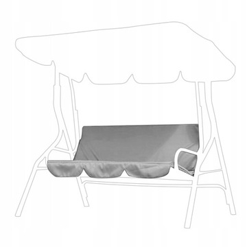 MATERIAŁ SIEDZISKA na huśtawkę ogrodową 150cm