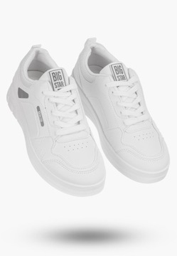 Женская обувь BIG STAR Спортивные кроссовки Белые легкие удобные удобные 41 из экокожи