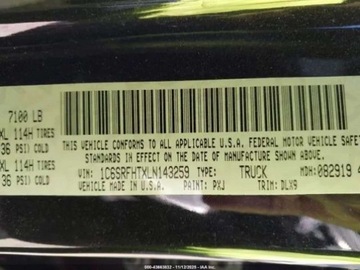  RAM 1500 5.7 HEMI 401KM 4X4 LIMITED , od firmy ubezpieczeniowej maly przeb, zdjęcie 15