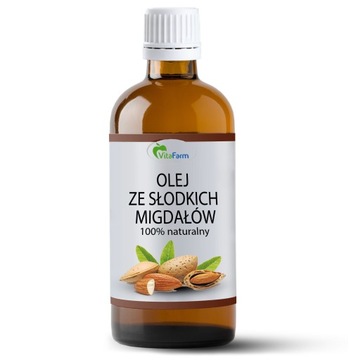 NATURALNY OLEJ ZE SŁODKICH MIGDAŁÓW 1 Litr