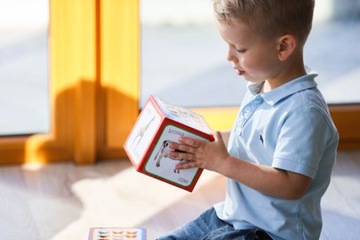 ДВУЯЗЫЧНАЯ ИГРОВАЯ ПИРАМИДА Монтессори ЖИВОТНЫЕ +1