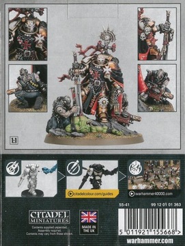 WARHAMMER 40K - ВЫСШИЙ МАРШАЛ ЧЕРНЫХ ХРАМОВ ХЕЛЬБРЕХТ