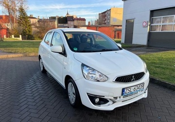 Mitsubishi Space Star Hatchback 5d Facelifting 1.0  71KM 2019 Mitsubishi Space Star Sprowadzony. Zarejestrowany w PL. Ubezpieczony. 71KM, zdjęcie 2