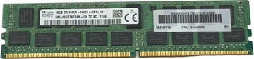 SK HYNIX 16GB PC4 DDR4 2Rx2 PC4-2400T HMA42GR7AFR4N-UH LENOVO FRU: 01AH609