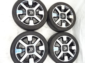 CITROEN C4 CACTUS RÁFKY KOLA ALU RÁFKY KOMPLET PNEUMATIKY 17''