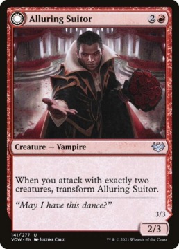 MtG: Alluring Suitor // Deadly Dancer (VOW)