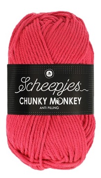 Włóczka CHUNKY MONKEY 100 g - 1083 słodkie jabłko