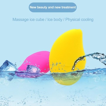 Ледяной валик для лица Ледяная массажная чашка Ледяные шарики Массажер для лица Красное лицо