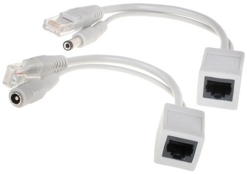 ADAPTER POE DO ZASILANIA KAMERY PO SKRĘTCE