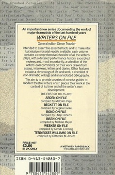Tennessee Williams on File