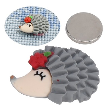 Магнитный фиксатор-ежик без рисунка, аксессуары для рисования стразами для CY